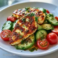 Halloumi Recette Libanaise pour 4