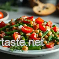Salade Printani&egrave;re aux haricots soisson : Simple et D&eacute;licieuse!