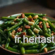 Haricots Verts au Beurre Amandes: Le Classique Bistro!