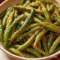 Haricots Verts Graines Moutarde: 20 Min