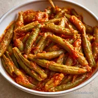 Haricots Verts Marocains aux Tomates