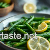 Haricots Verts Saut&eacute;s &agrave; l'Ail et au Citron : Temps Cuisson Parfait !