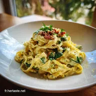 Carbonara Classique Italienne Le Secret du Liant Cr&eacute;meux AntiRat&eacute;