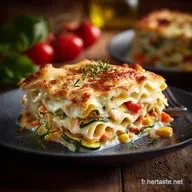 Lasagne aux l&eacute;gumes et fromage Recette Facile et L&eacute;g&egrave;re du Soleil