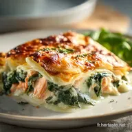 Lasagnes au Saumon et B&eacute;chamel Onctueuse