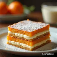 Recette Carrot Cake Moelleux au Gla&ccedil;age Cream Cheese Parfait