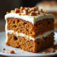 Carrot Cake Moelleux Infaillible au Gla&ccedil;age Maison
