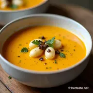 Velout&eacute; de Potimarron Nos Meilleures Recettes de Soupes et Potages