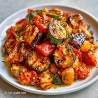 L&eacute;gumes Grill&eacute;s &Agrave; L'Huile D'Olive pour 6
