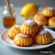 Recette de Madeleines Traditionnelles au Miel et Citron Facile
