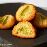 Madeleines Pistache Recette Facile Le Go&ucirc;t de lEnfance