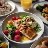 Menus Lgers de la Semaine Avec: Batch Cooking Optimis&eacute;