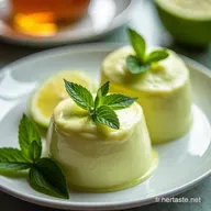 Mousse L&eacute;g&egrave;re Mojito au Rhum et Citron Vert Facile