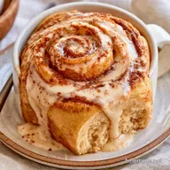 Mugcake Cinnamon Roll Express en 6 Min