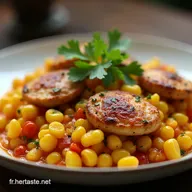 Paella Royale au Poulet Un D&eacute;lice Espagnol Facile
