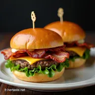 Recette Panini Burger au Cheddar Facile et Gourmand