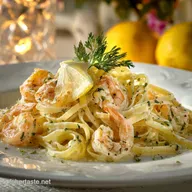 P&acirc;tes &agrave; la sauce aux crevettes et au citron : D&icirc;ner Chic en 30 Min