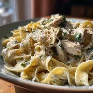 P&acirc;tes Cr&eacute;meuses Poulet Ail Parmesan La Sauce Onctueuse Facile en 35 Min