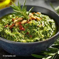 Pesto aux &Eacute;pinards Facile Un vert &eacute;clatant et l&eacute;ger en 15 minutes