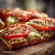 Pizza au pesto et tomate la recette facile et rapide pour l&eacute;t&eacute;