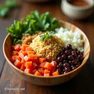 Le Meilleur Poke Bowl Maison Riz Vinaigr&eacute; et Marinade Facile