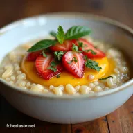 Porridge recette rapide Mon petit d&eacute;jeuner express et cr&eacute;meux