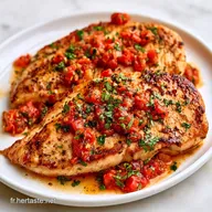 Poulet Tomates Herbes pour 4 Personnes