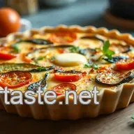Quiche Ratatouille : La recette d&eacute;licieuse pour toute occasion