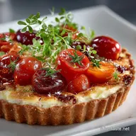 Quiche L&eacute;g&egrave;re au thon et Tomates Cerises : La Proven&ccedil;ale All&eacute;g&eacute;e