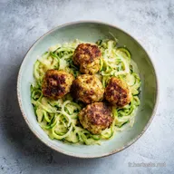 Risotto De P&acirc;tes Aux Boulettes Croustillantes
