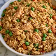 Riz Saut&eacute; Au Saumon pour 4 Bols