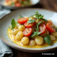 La Meilleure Salade de Rotinis au Thon Cr&eacute;meuse Classique et Facile