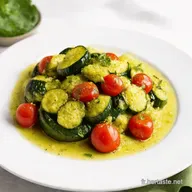 Roul&eacute; Courgette Tomates S&eacute;ch&eacute;es Recette Facile et Gourmand