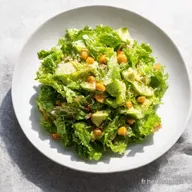 Recette Simple et Rapide Salade C&eacute;sar AvocatMa&iuml;s un d&eacute;lice