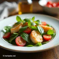 Recette Simple et Rapide Salade de Merlu Fra&icirc;cheur Garantie