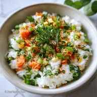 Salade Surimi et Riz Fra&icirc;che Ready in 30 Minutes