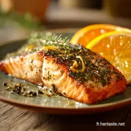 Saumon D&icirc;ner Faible En Calories Agrumes