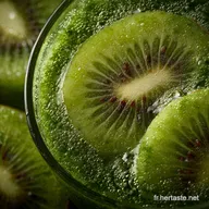 Smoothie aux &eacute;pinards et kiwis : Le vert anti-grisaille