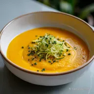 Velout&eacute; de Courgettes Maison et Carottes
