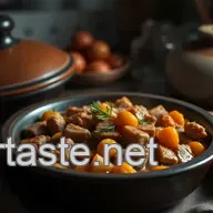 Tajine d'Agneau aux Abricots : Un D&eacute;lice de la Cuisine Marocaine