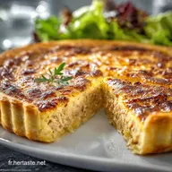Tarte L&eacute;g&egrave;re Thon Moutarde La Quiche Minceur WW Pr&ecirc;te en 15 min