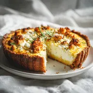 Tarte Viande Hach&eacute;e et Ch&egrave;vre en 50 Minutes - Cuisson au Four