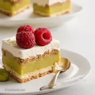 Recette Simple et Rapide Tiramisu Pistache Framboise Express