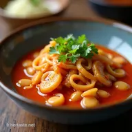 Tteokbokki Recette Simple et Rapide Piquante &agrave; Souhait