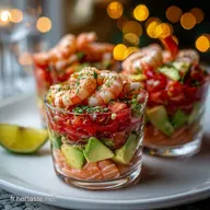 Verrine Ap&eacute;ro No&euml;l Rafra&icirc;chissante