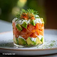 Smoked Salmon & Avocado Verrine