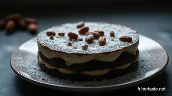 Dacquoise Chocolat : Un Dessert Français Facile et Délicieux recipe card