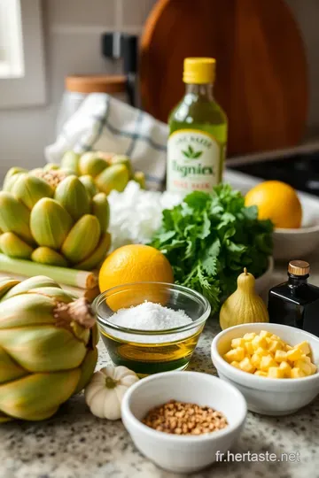Artichauts à la Perfecto : Maîtriser le Temps de Cuisson ingredients
