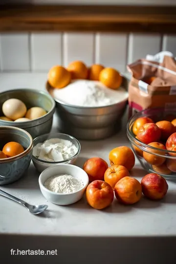Clafoutis Abricot : Douceur de l' Été en un Dessert ingredients
