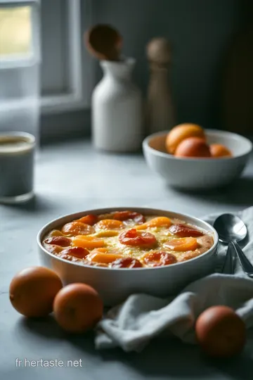 Clafoutis Abricot : Douceur de l' Été en un Dessert presentation